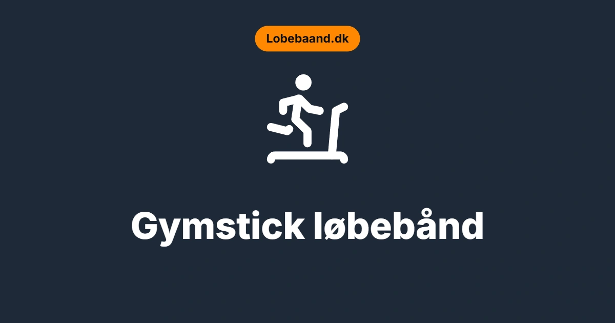 Gymstick løbebånd