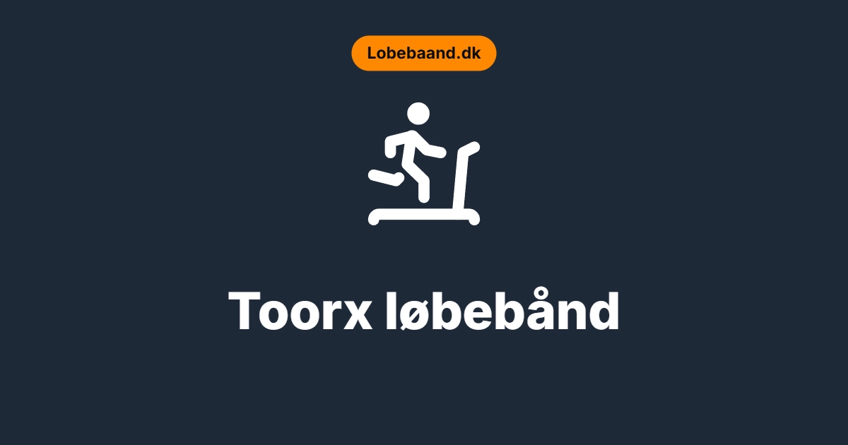 Toorx løbebånd