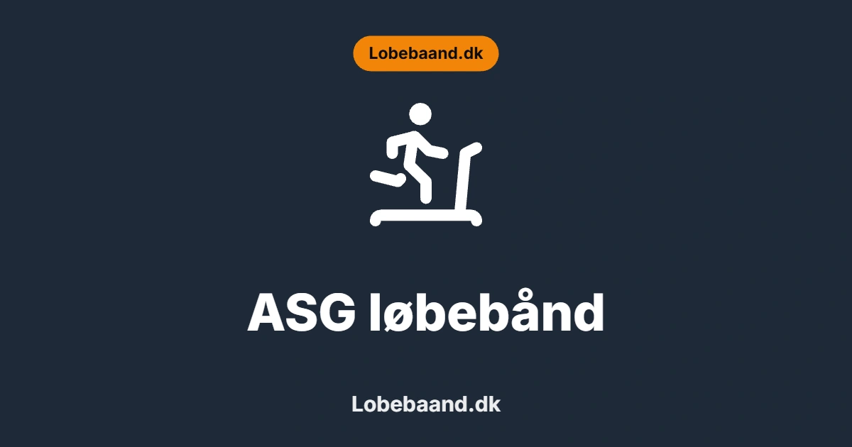 ASG løbebånd